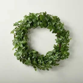 24" Faux Gypsophila Wreath - Hearth & Hand with Magnolia