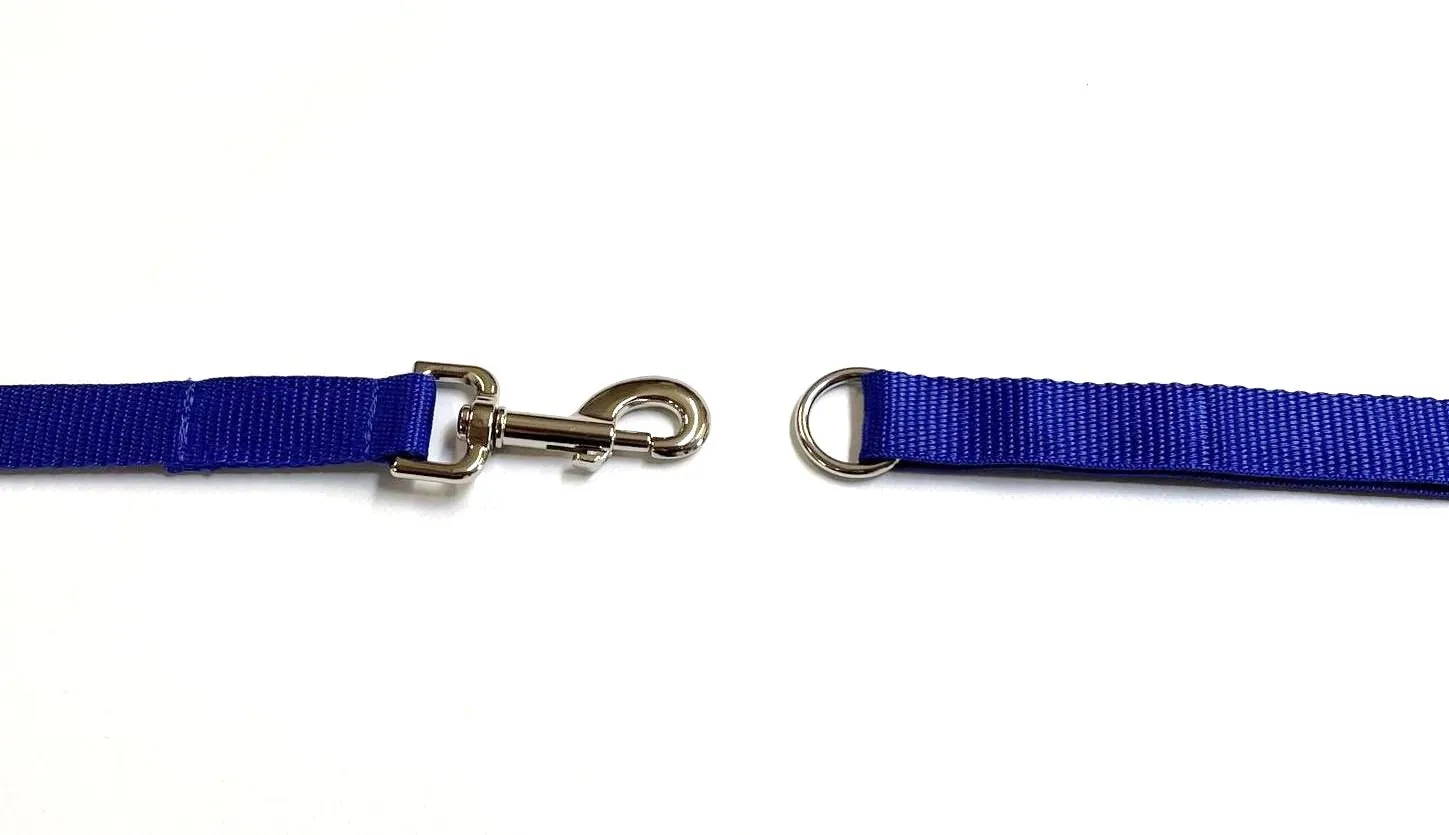 40ft - 100ft Long Dog Training Leads Obedience Recall Walking Leash Puppy In 20mm Webbing 19 Colours