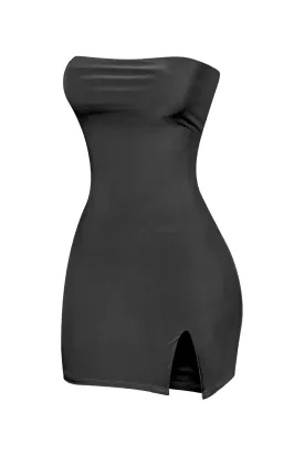 Abba Mini Tube Dress (Black)