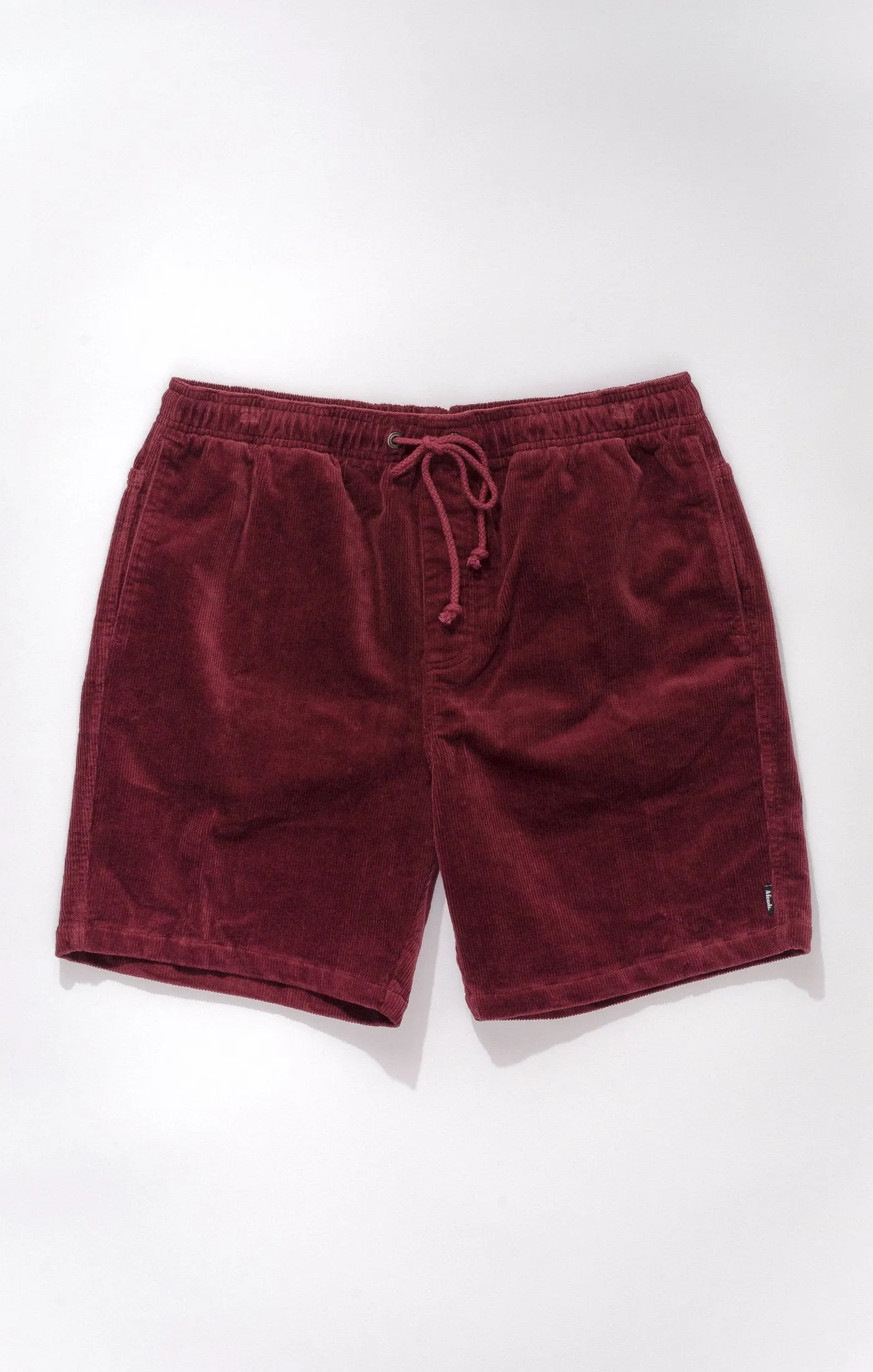 Afends Mens Stein Corduroy - Elastic Waist Walkshort