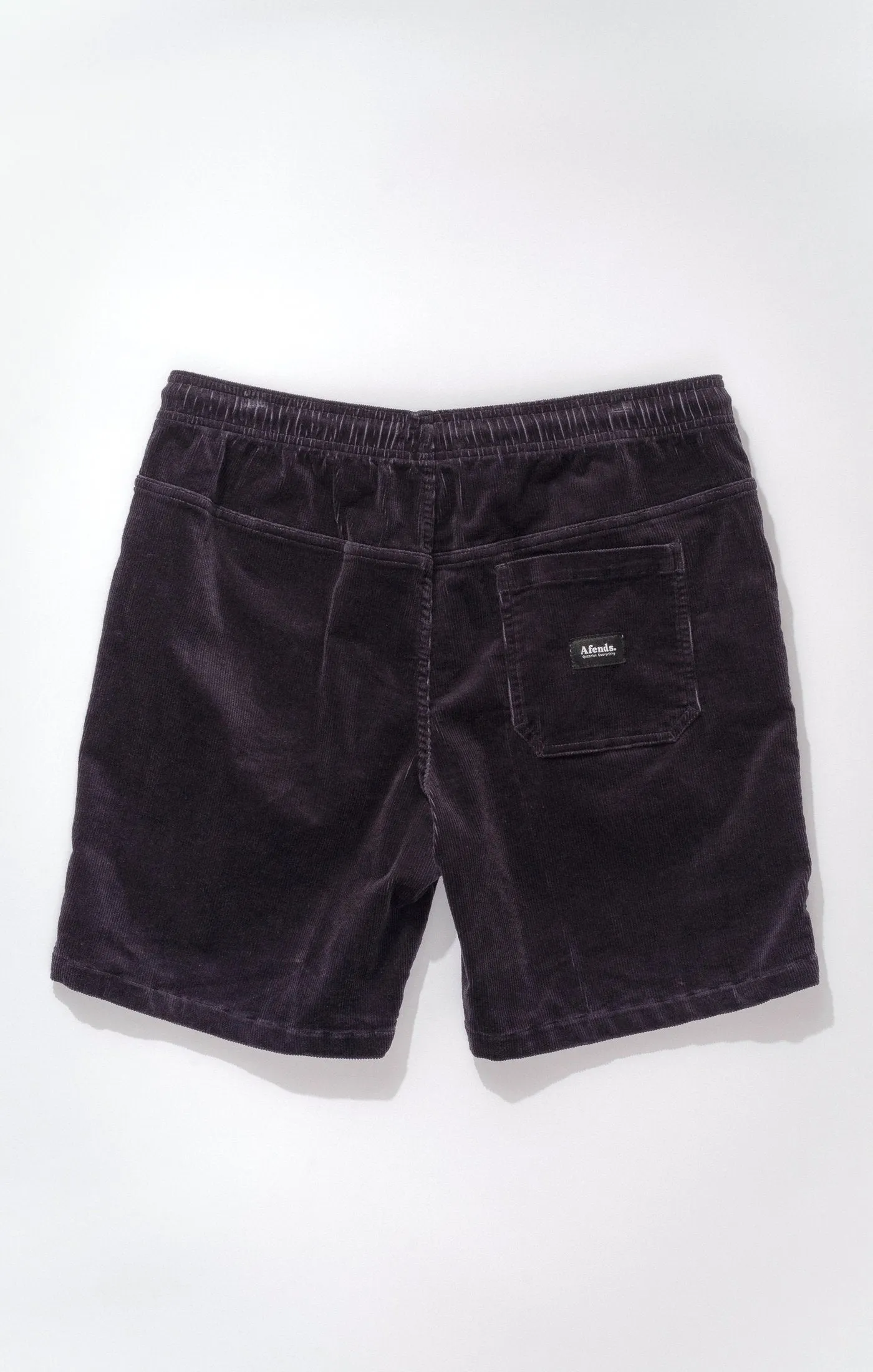 Afends Mens Stein Corduroy - Elastic Waist Walkshort