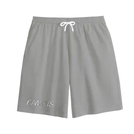 AM&IS Men's Gray Shorts | 100% Cotton