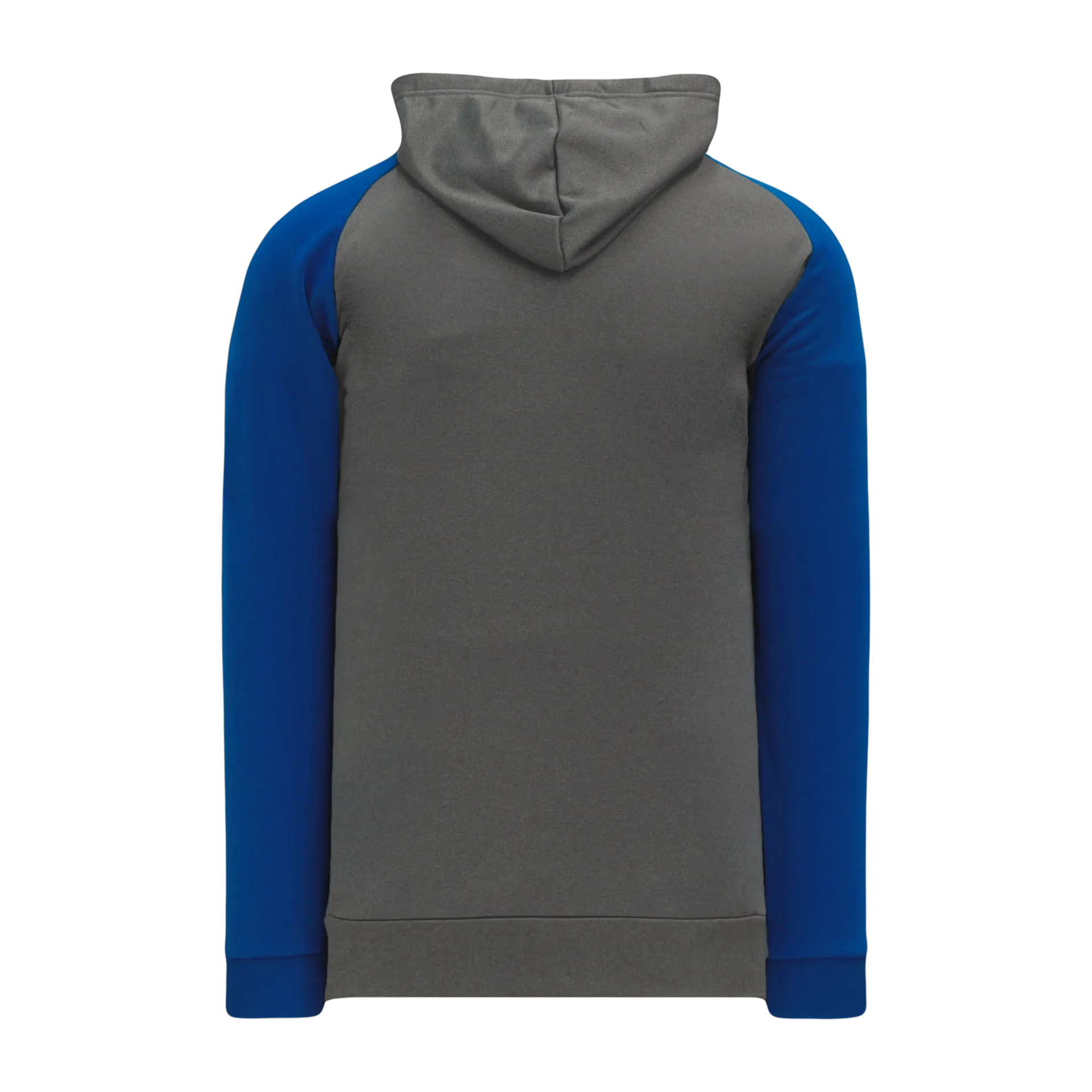 Athletic Knit (AK) A1840Y-932 Youth Heather Charcoal/Royal Blue Apparel Sweatshirt