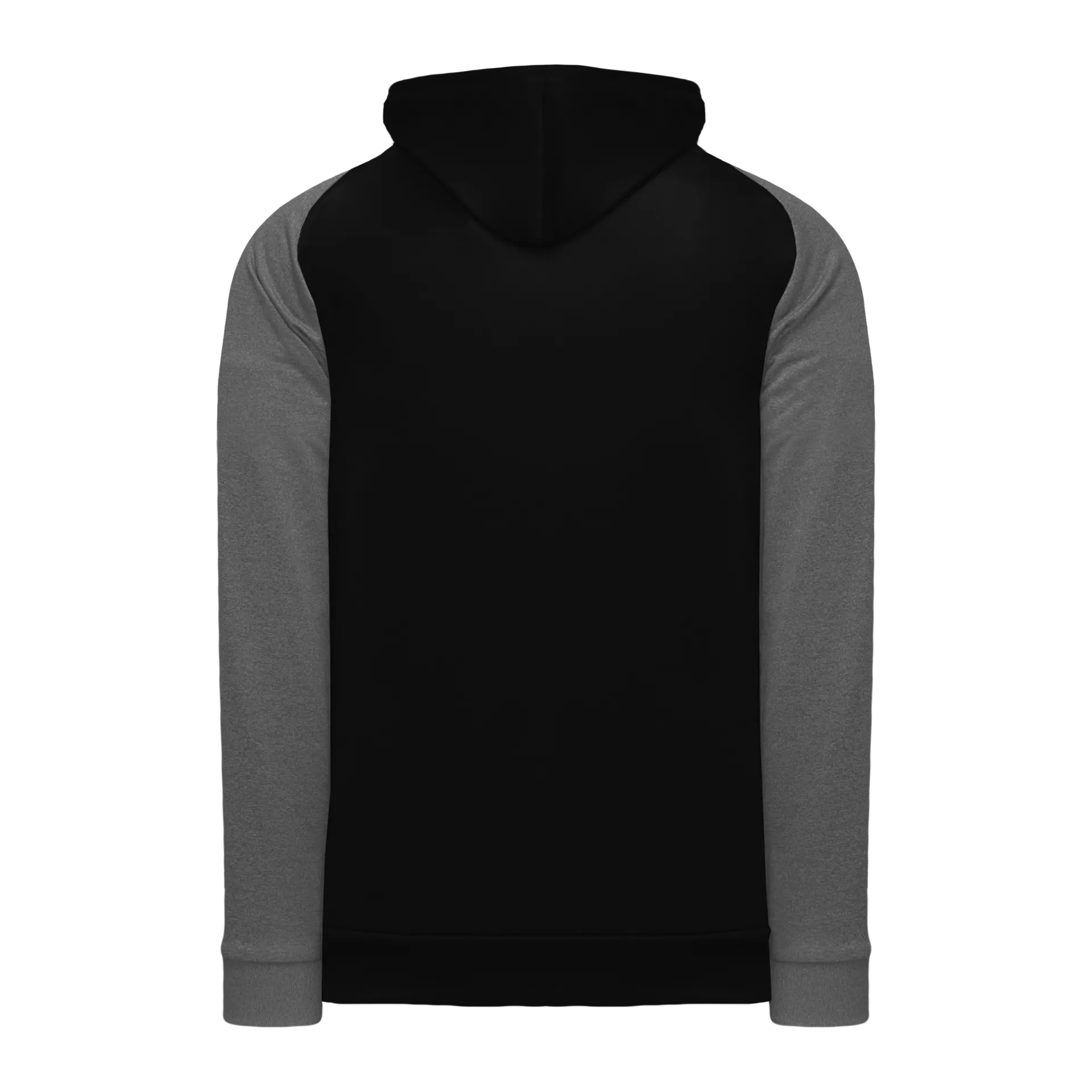 Athletic Knit (AK) A1840Y-965 Youth Black/Heather Charcoal Apparel Sweatshirt