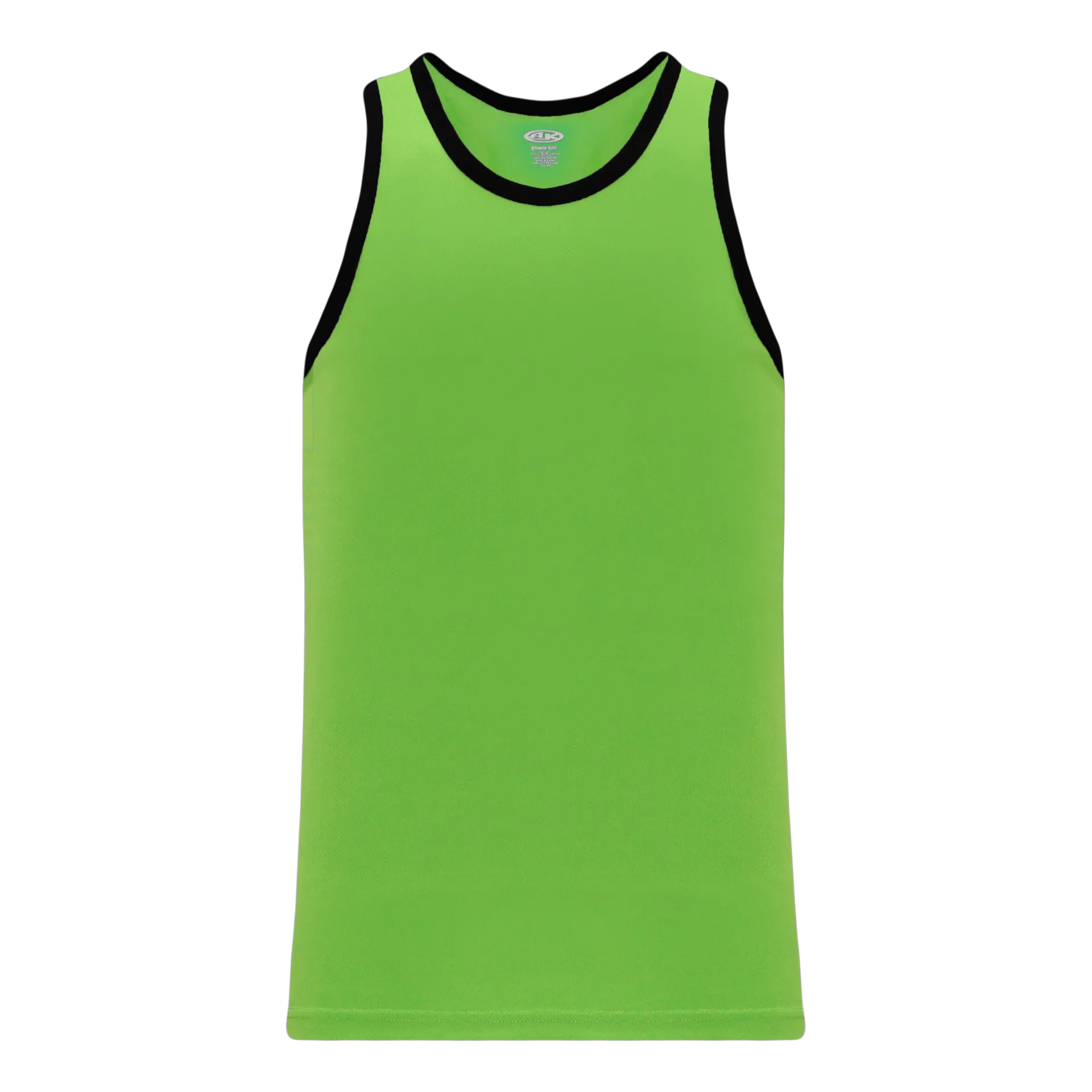 Athletic Knit (AK) B1325L-269 Ladies Lime Green/Black League Basketball Jersey