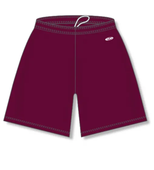 Athletic Knit (AK) BS1300L-009 Ladies Maroon Basketball Shorts