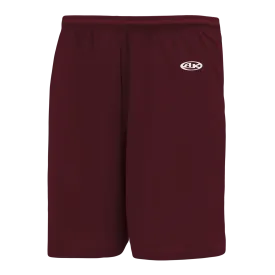 Athletic Knit (AK) BS1300L-009 Ladies Maroon Basketball Shorts