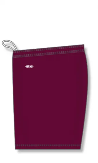 Athletic Knit (AK) BS1300L-009 Ladies Maroon Basketball Shorts