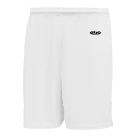 Athletic Knit (AK) BS1300M-000 Mens White Basketball Shorts