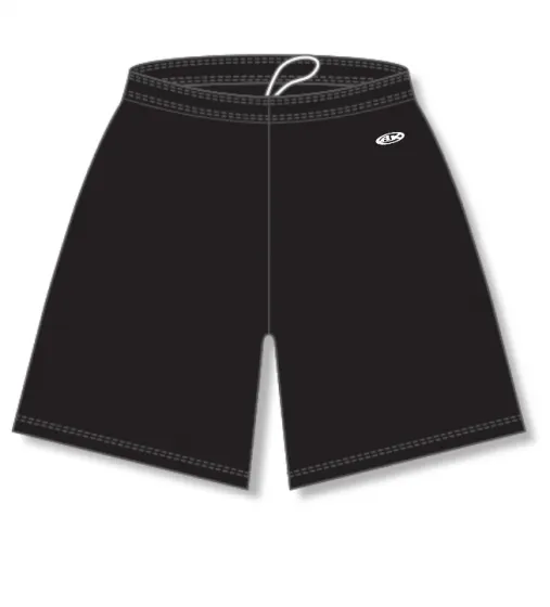 Athletic Knit (AK) BS1300Y-001 Youth Black Basketball Shorts