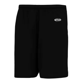 Athletic Knit (AK) BS1300Y-001 Youth Black Basketball Shorts