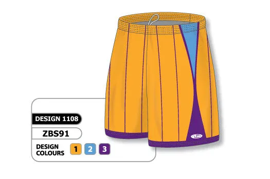 Athletic Knit Custom Sublimated Basketball Short Design 1108