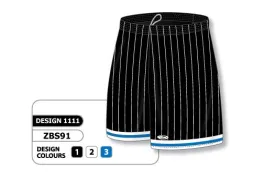 Athletic Knit Custom Sublimated Basketball Short Design 1111