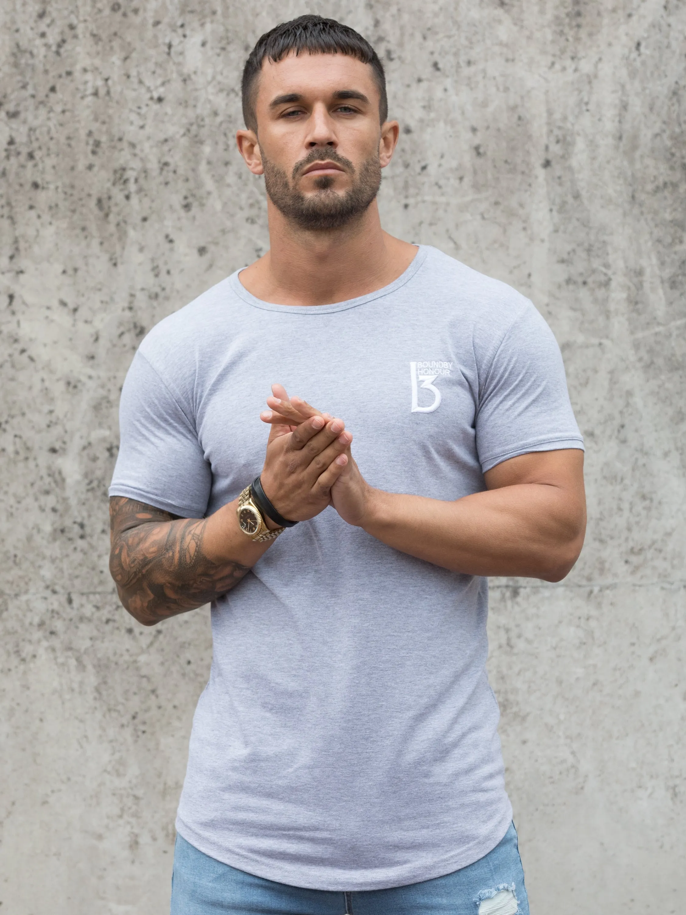 BH Men's Branded Short Sleeve Athletic T-shirt | Bound By Honour