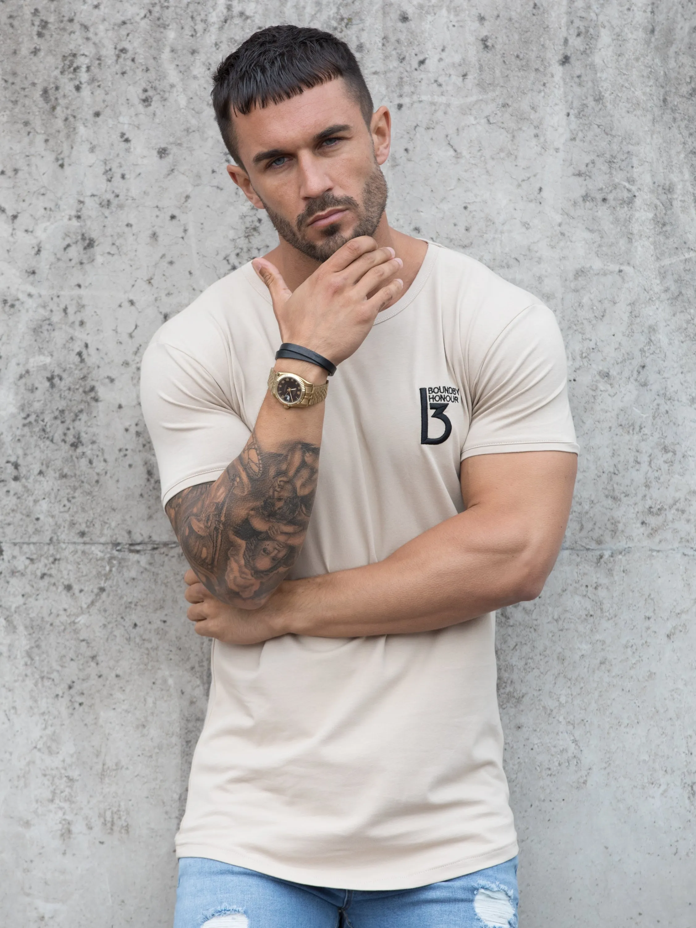 BH Men's Branded Short Sleeve Athletic T-shirt | Bound By Honour