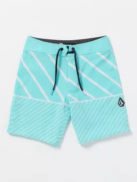 Big Boys Quarta Static Boardshorts - Neon Blue