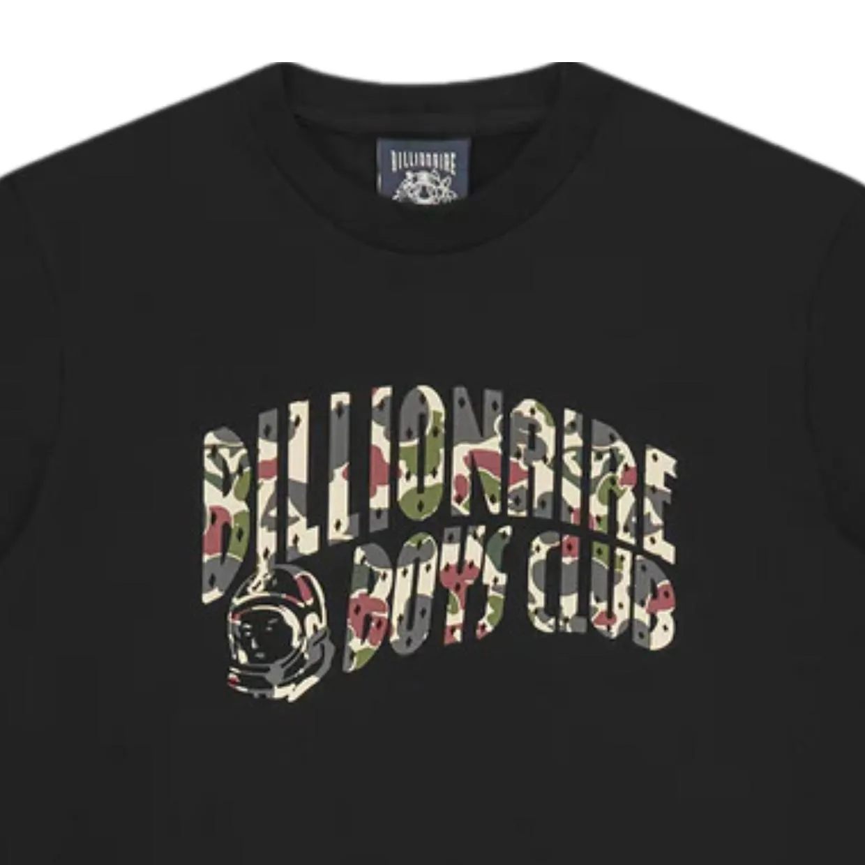 Billionaire Boys Club Duck Camo Arch Logo Black T-Shirt