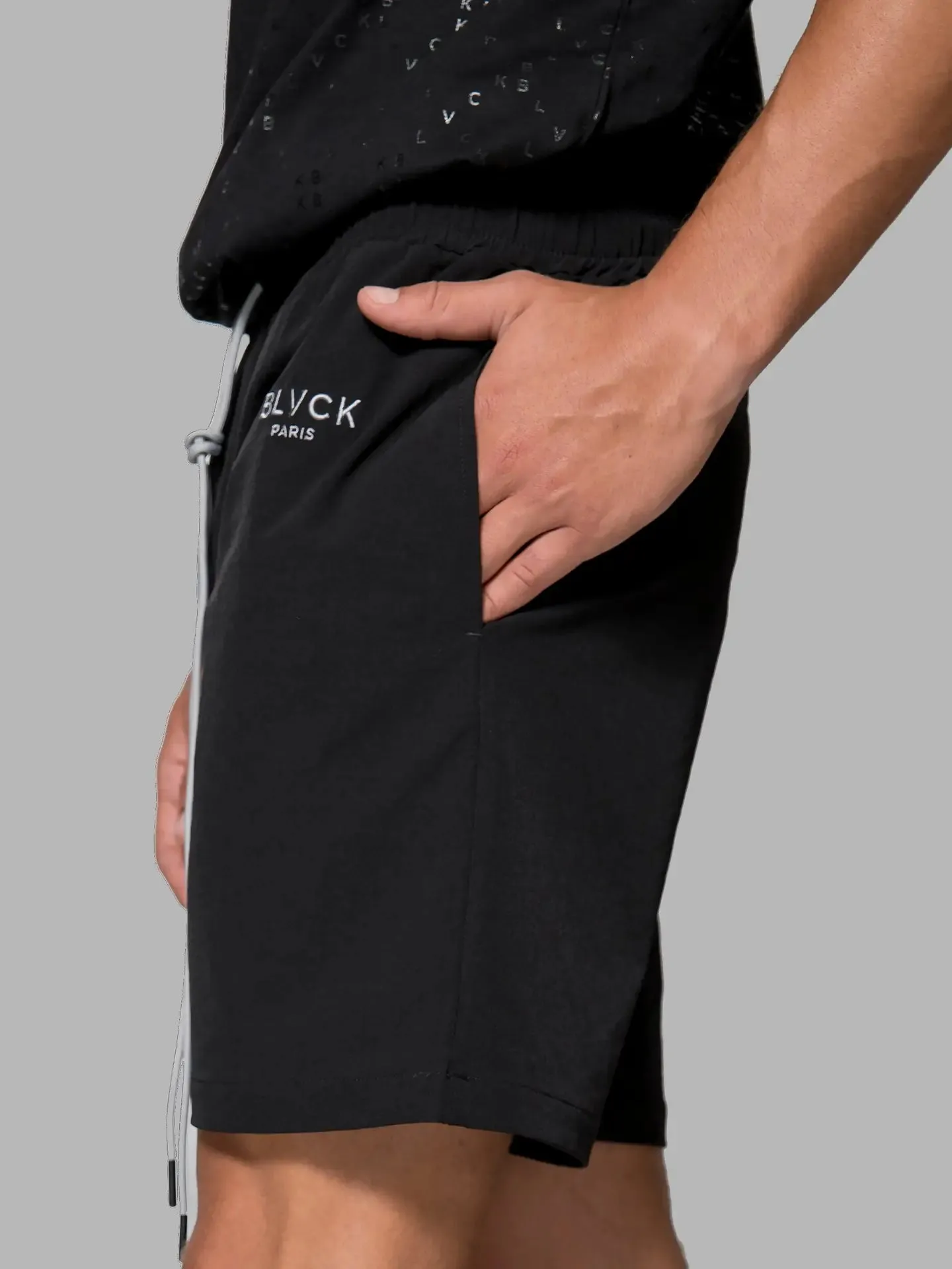 Blvck Track Shorts