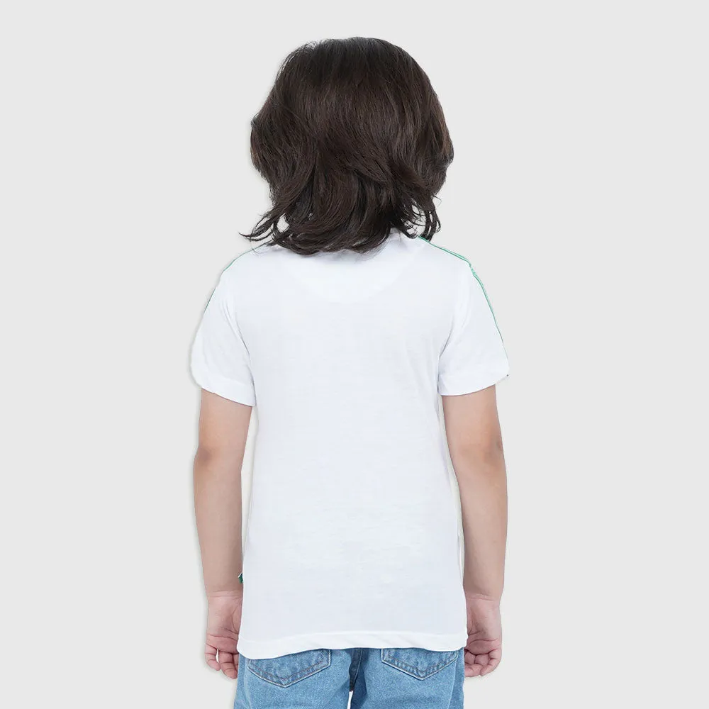 Boys T-Shirt Pakistan - B.White