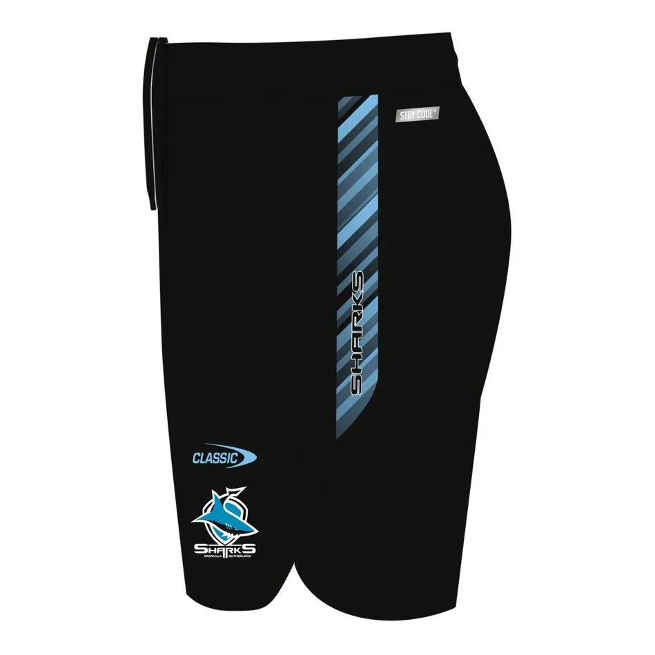 Cronulla Sutherland Sharks  Mens Training Shorts