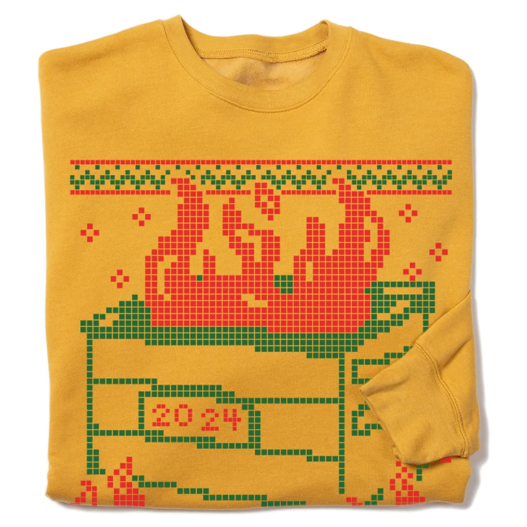 Dumpster Fire 2024 Crew Sweatshirt