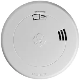 First Alert Alarm Smoke DC10 with VCE SM210V Clam Tray