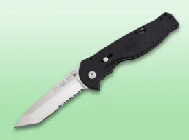 Flash II Tanto- Partially Serrated