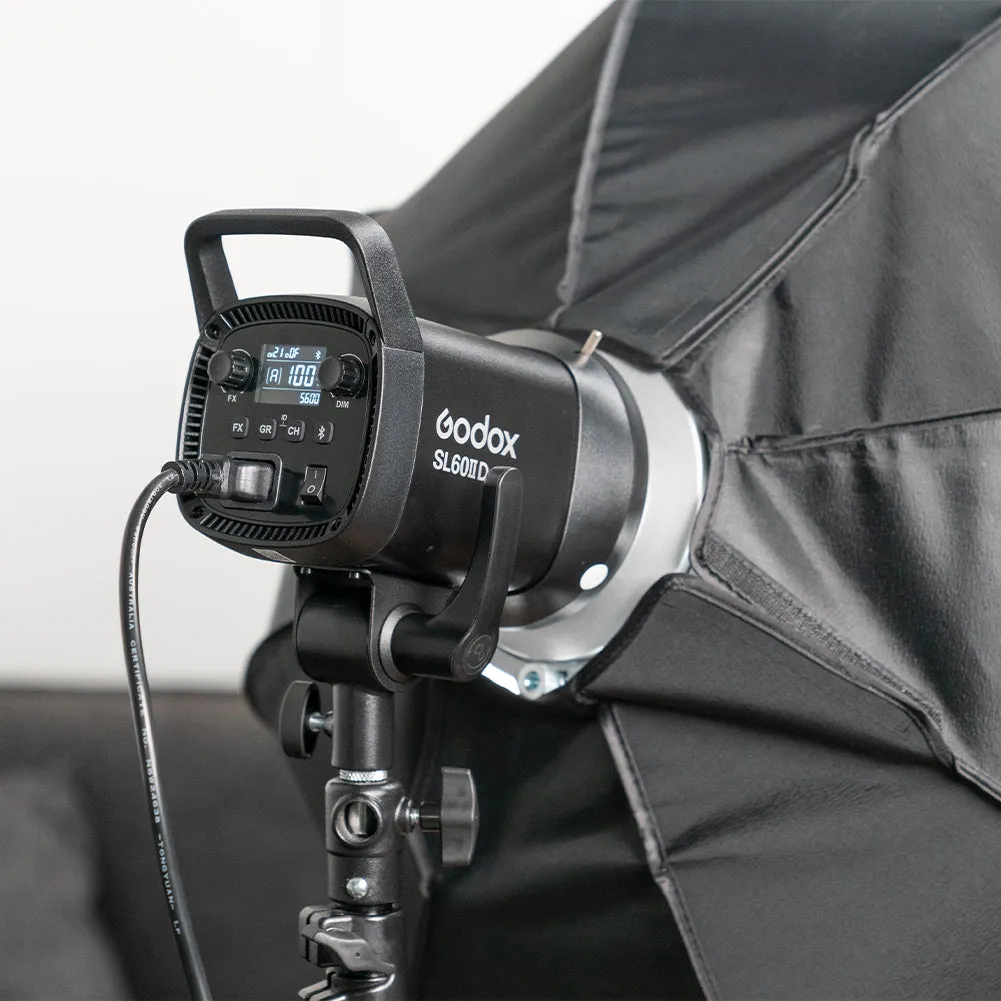 Godox 95cm / 37" Collapsible Octagon Softbox with Grid Light Modifier (Bowens)