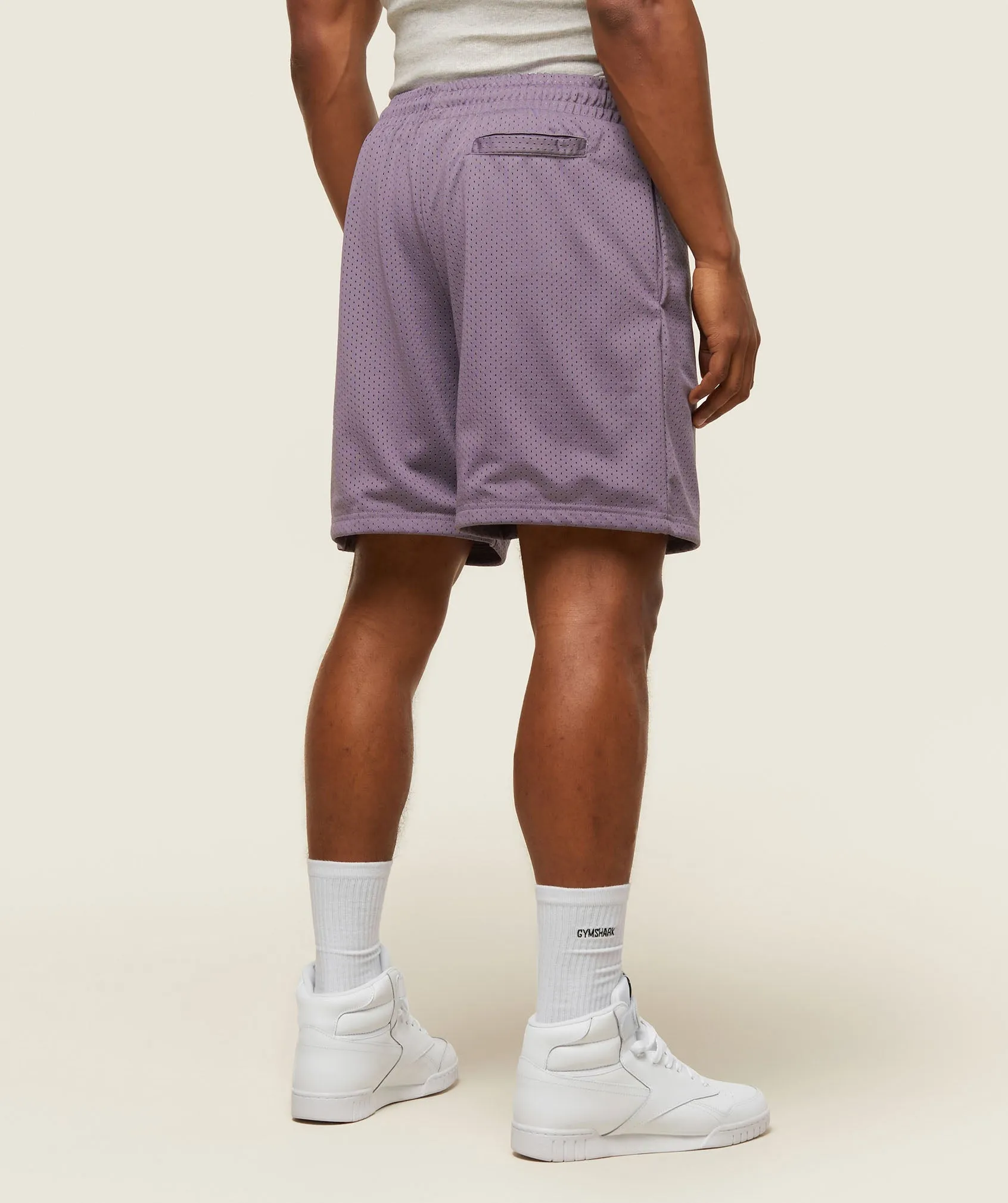 Gymshark everywear Basketball Shorts - Fog Purple