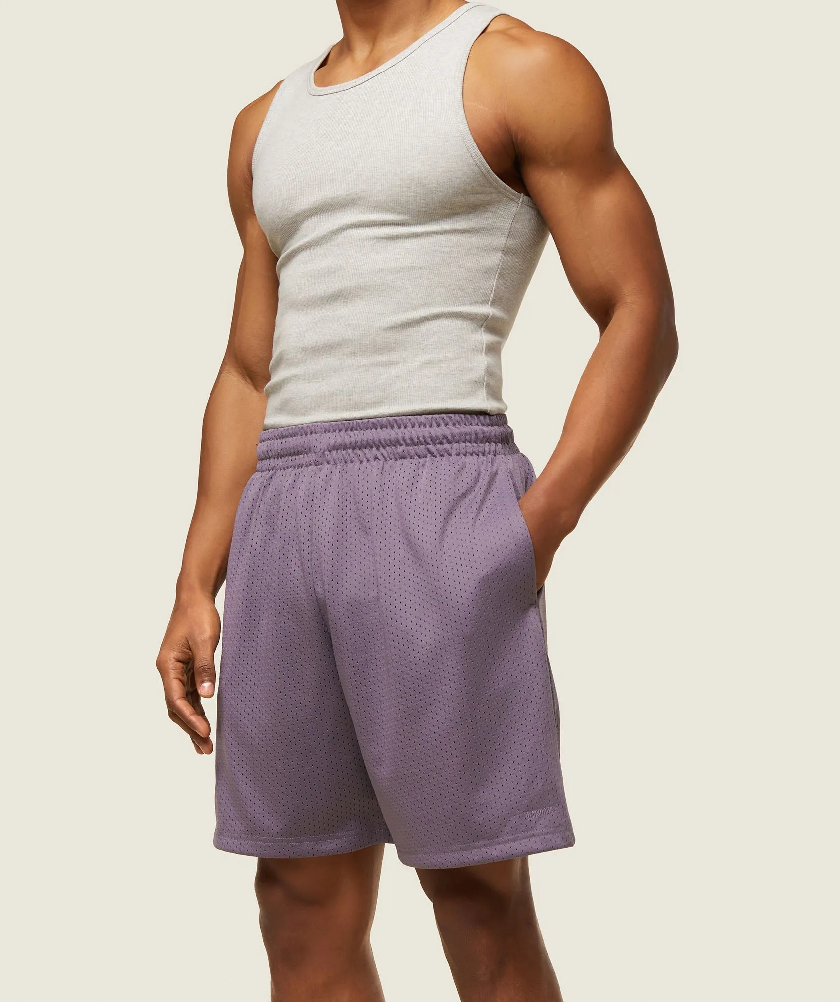 Gymshark everywear Basketball Shorts - Fog Purple