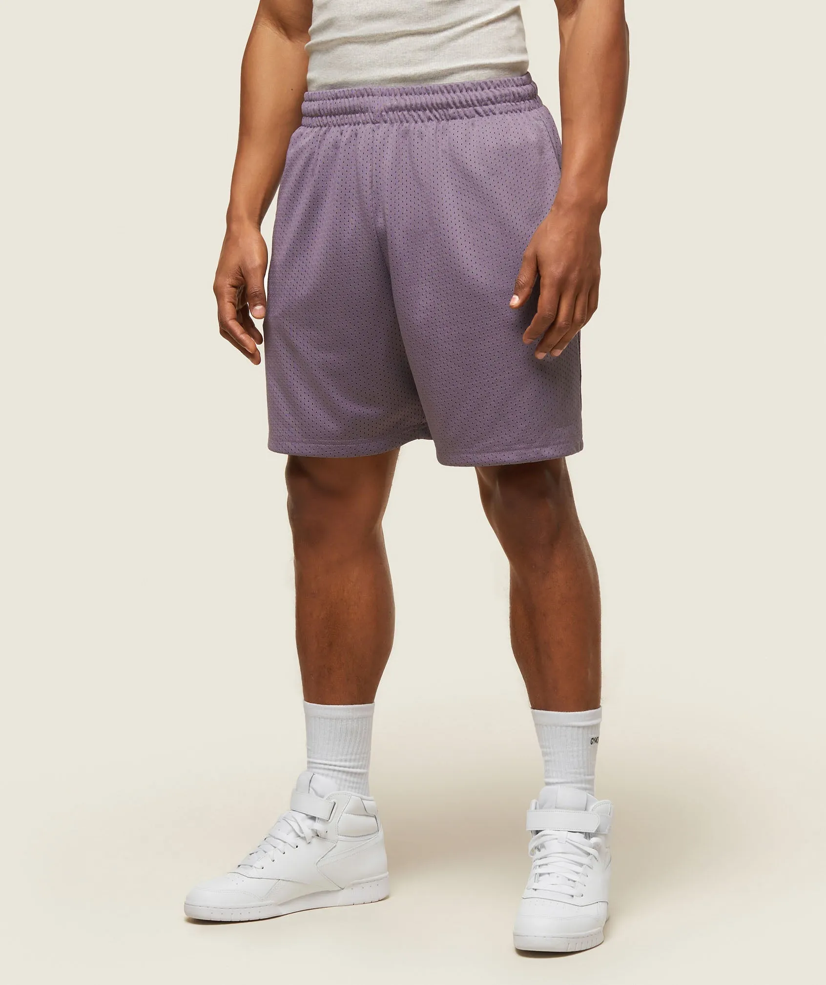 Gymshark everywear Basketball Shorts - Fog Purple