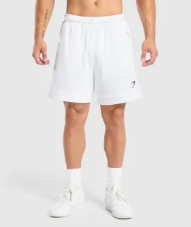 Gymshark Varsity Mesh Shorts - White