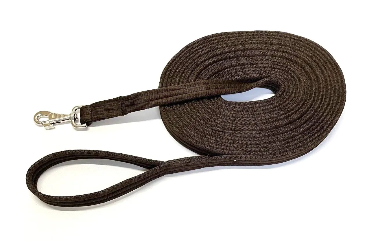 Horse Lunge Line Large Dog Training Lead Leash 5ft - 30ft Soft Cushioned Padded 25mm Air Webbing