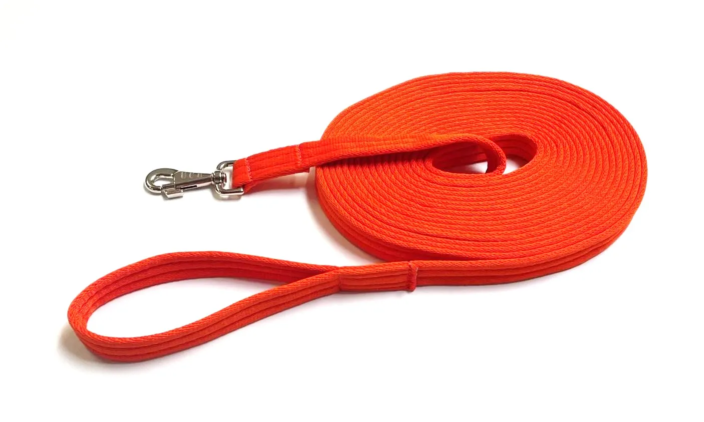 Horse Lunge Line Large Dog Training Lead Leash 5ft - 30ft Soft Cushioned Padded 25mm Air Webbing