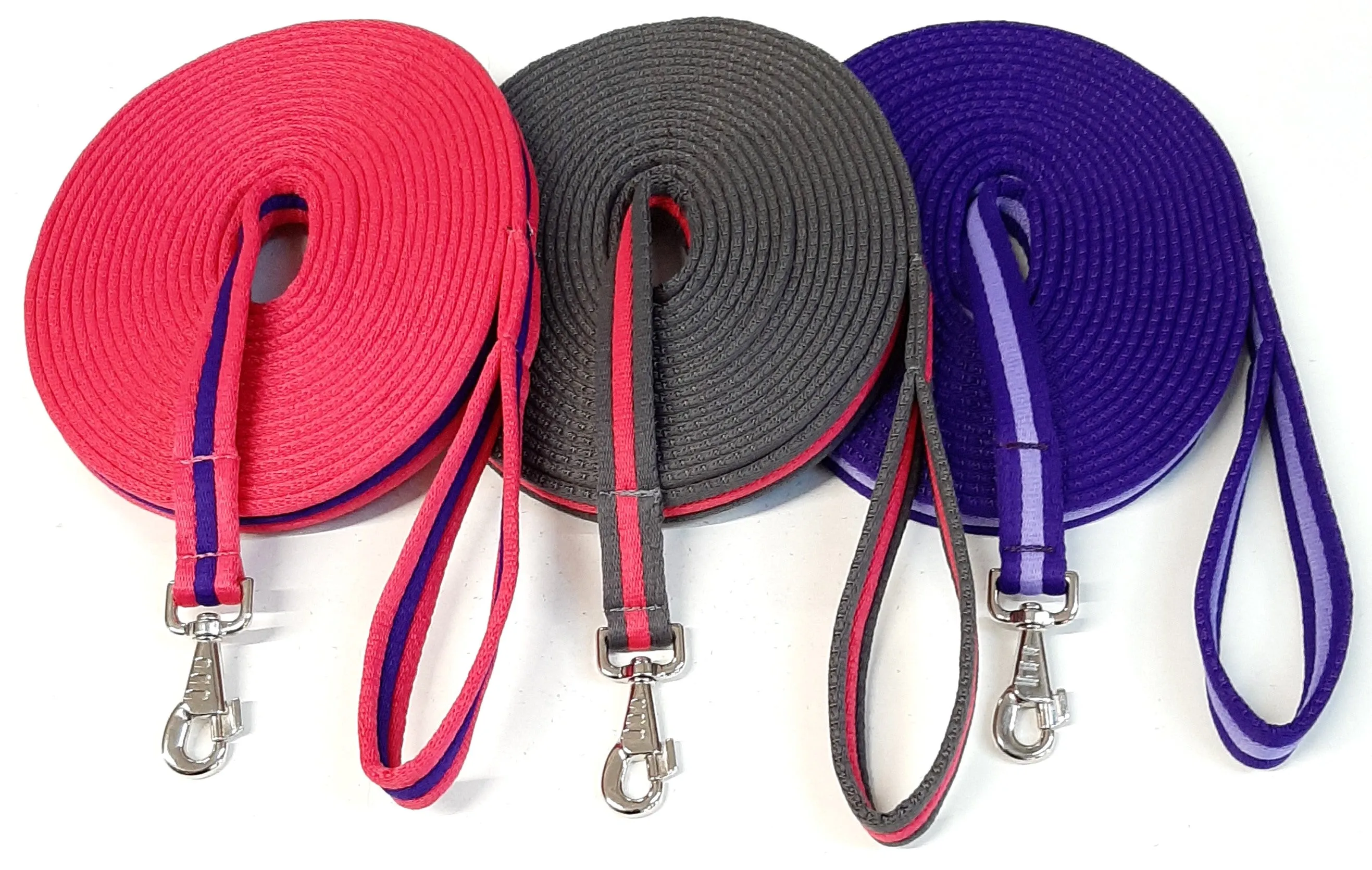 Horse Lunge Line Large Dog Training Lead Leash 5ft - 30ft Soft Cushioned Padded 25mm Air Webbing