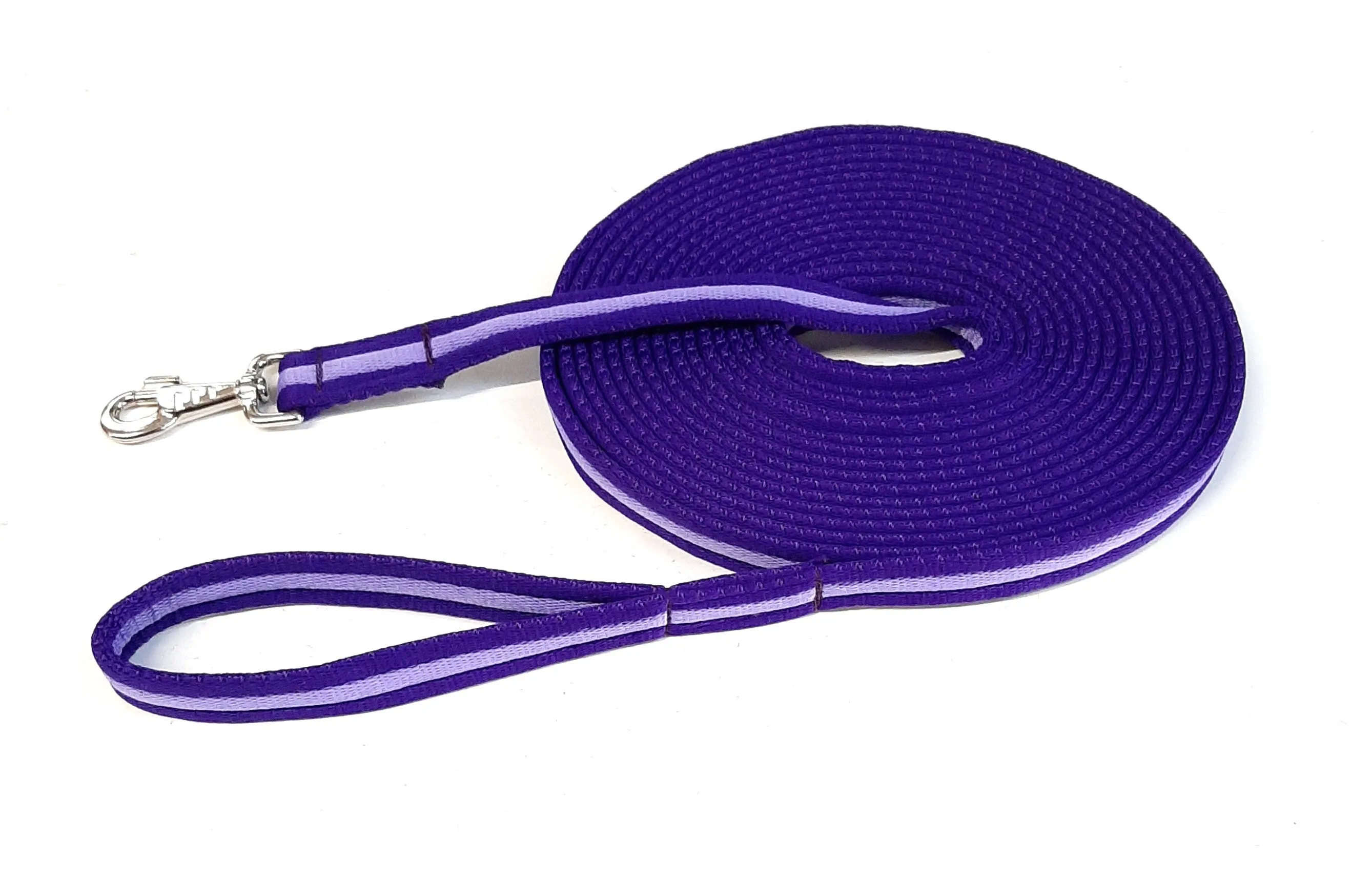 Horse Lunge Line Large Dog Training Lead Leash 5ft - 30ft Soft Cushioned Padded 25mm Air Webbing