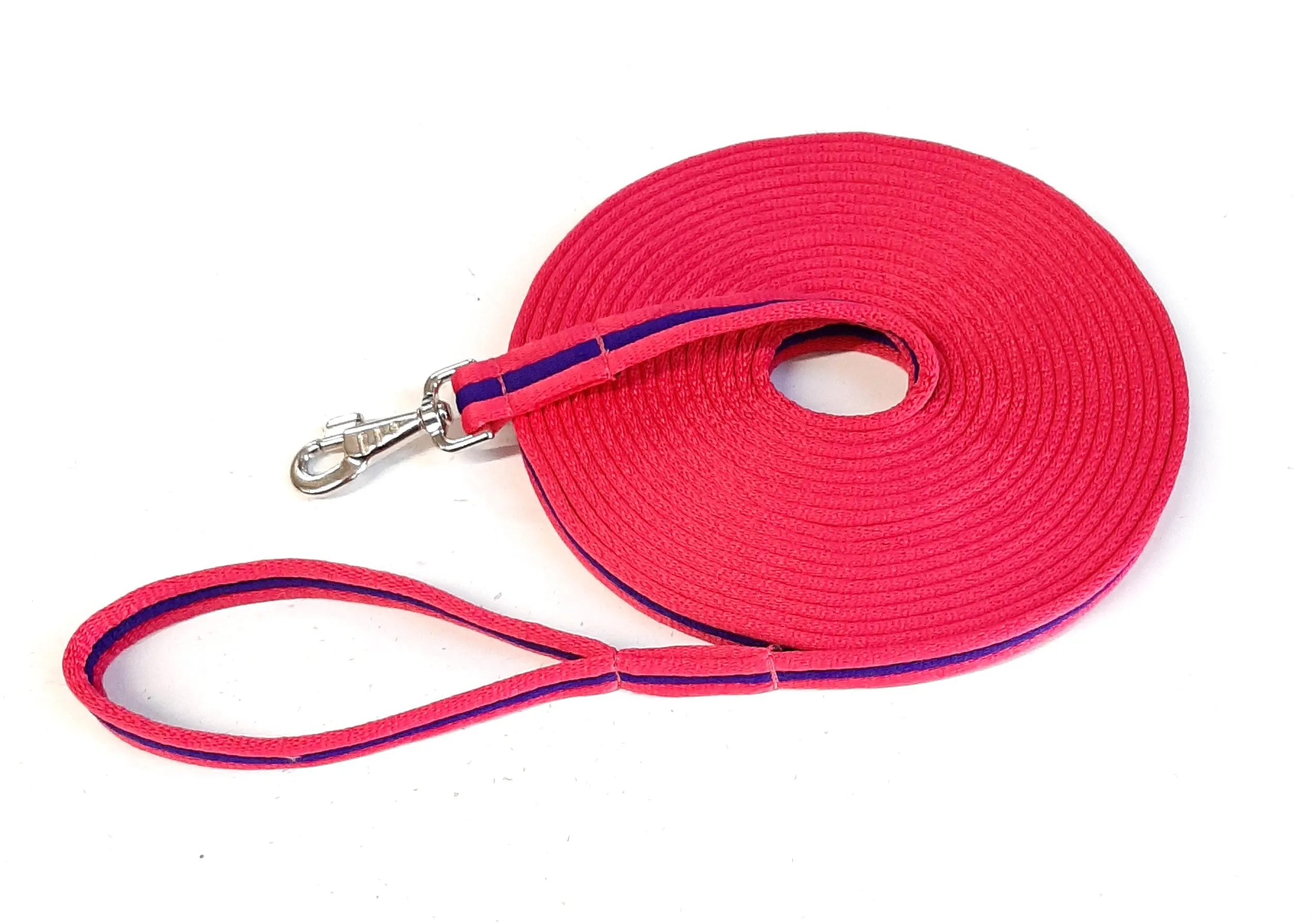 Horse Lunge Line Large Dog Training Lead Leash 5ft - 30ft Soft Cushioned Padded 25mm Air Webbing