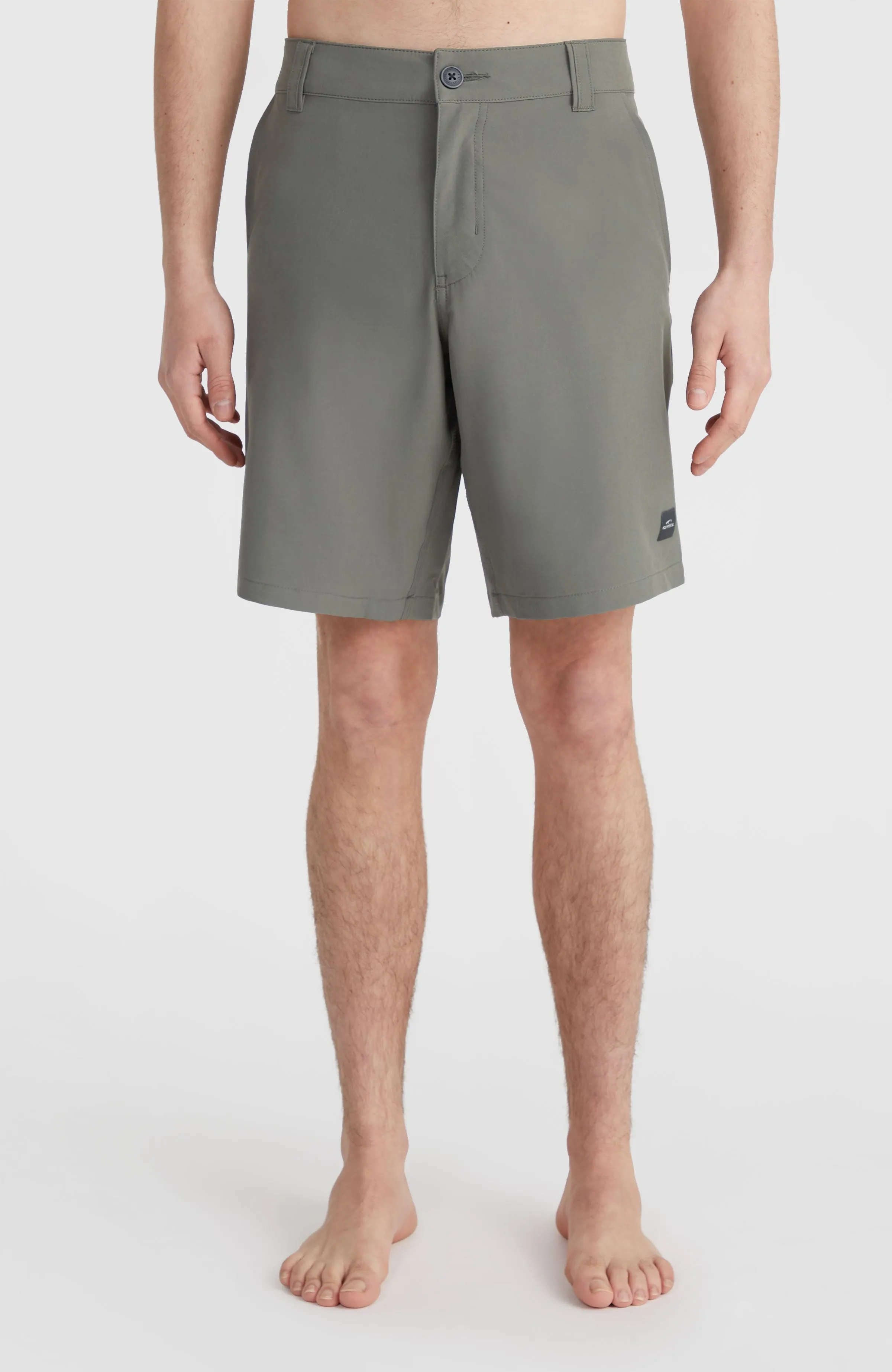 Hybrid Chino Shorts | Military Green