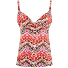 Inferno Amber Plunge Tankini Top - Freya Swim