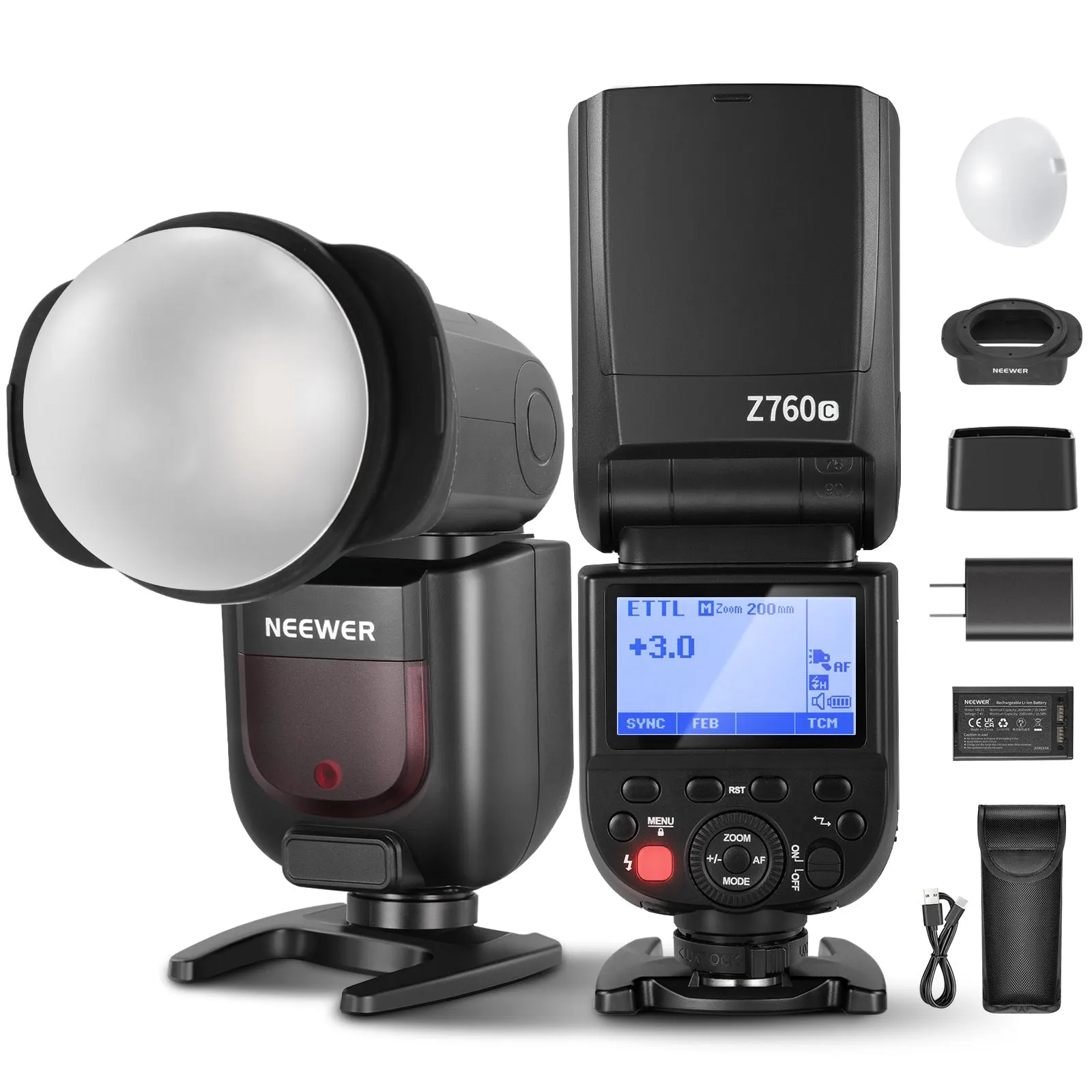 NEEWER Z760 TTL Flash Speedlite Diffuser Kit