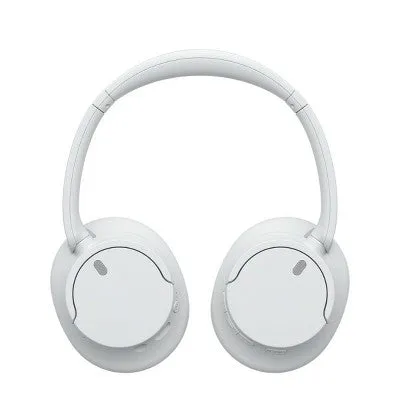 New - Sony WHCH720N Bluetooth Wireless Noise-Canceling Headphones - White