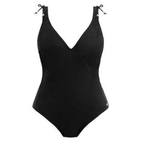 Ottawa One Piece Swimsuit Plunge Black - Fantasie Swim