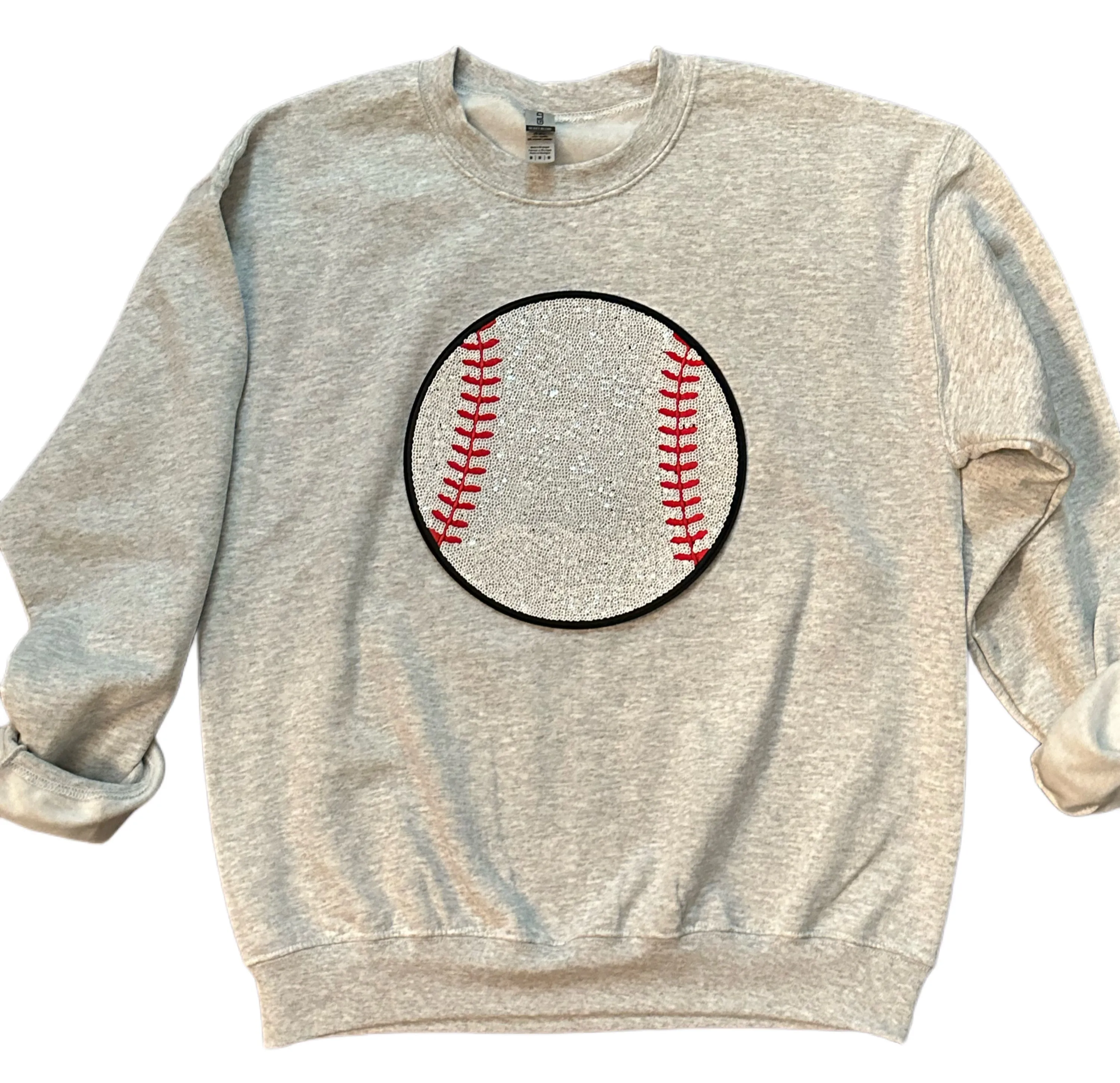 Sequin Baseball Sweatshirt & Hoodies (Various Options)