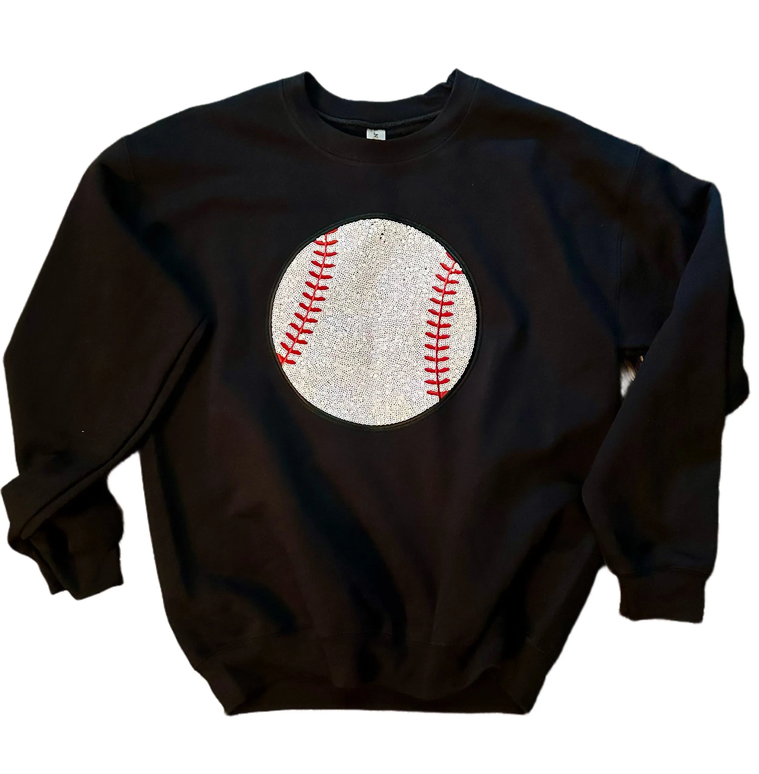 Sequin Baseball Sweatshirt & Hoodies (Various Options)