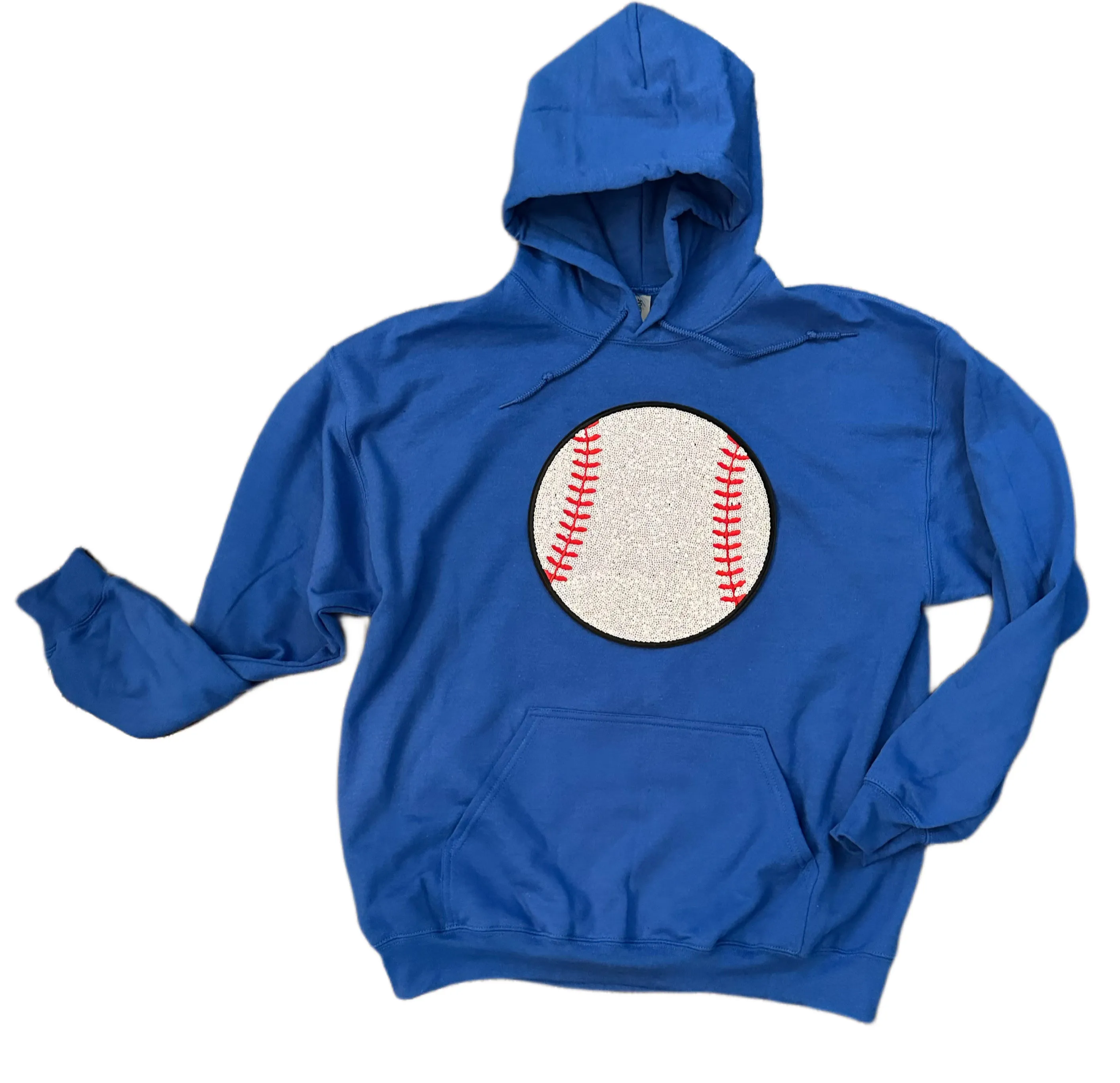 Sequin Baseball Sweatshirt & Hoodies (Various Options)