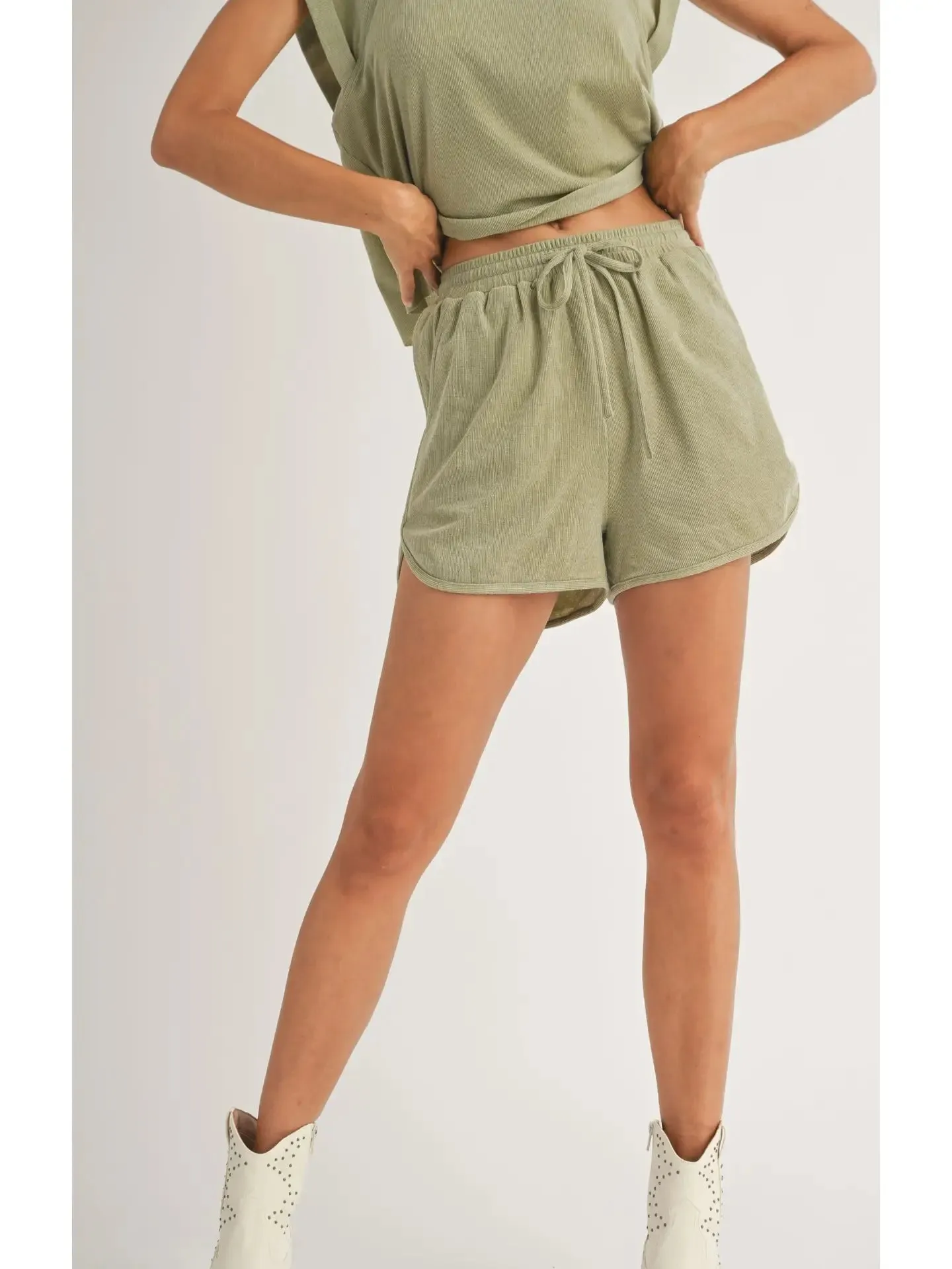 Sightseeing Drawstring Shorts