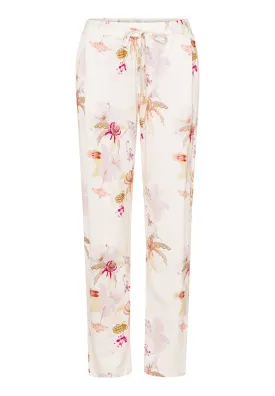 Sleep And Lounge Knit Pants Print | Bustling Garden 77882-2956