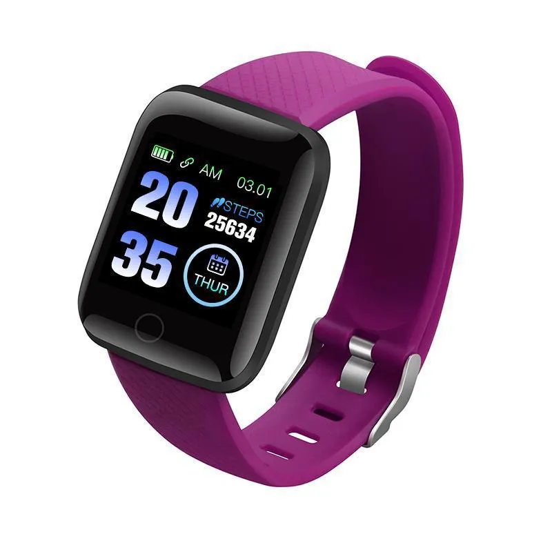 Smart Band and Watch Bluetooth Step Counting Heart Rate Student D131.44 Screen Sports