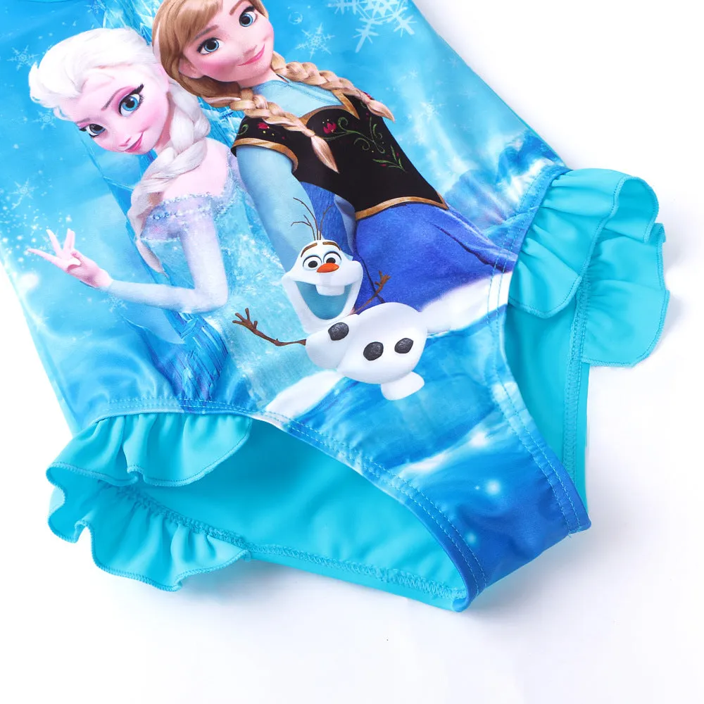 Swimsuit  Frozen    children's one-piece  girls Swimwear