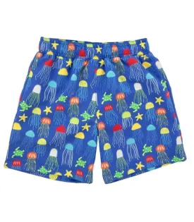 Turtles & Jelly Fish Swim Trunks